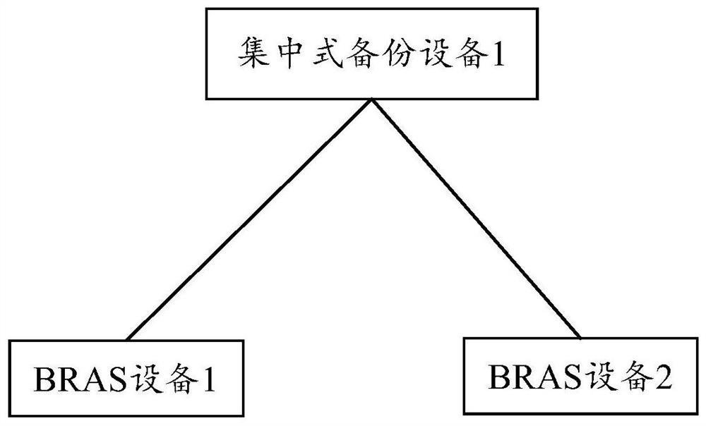 CGN backup method and device