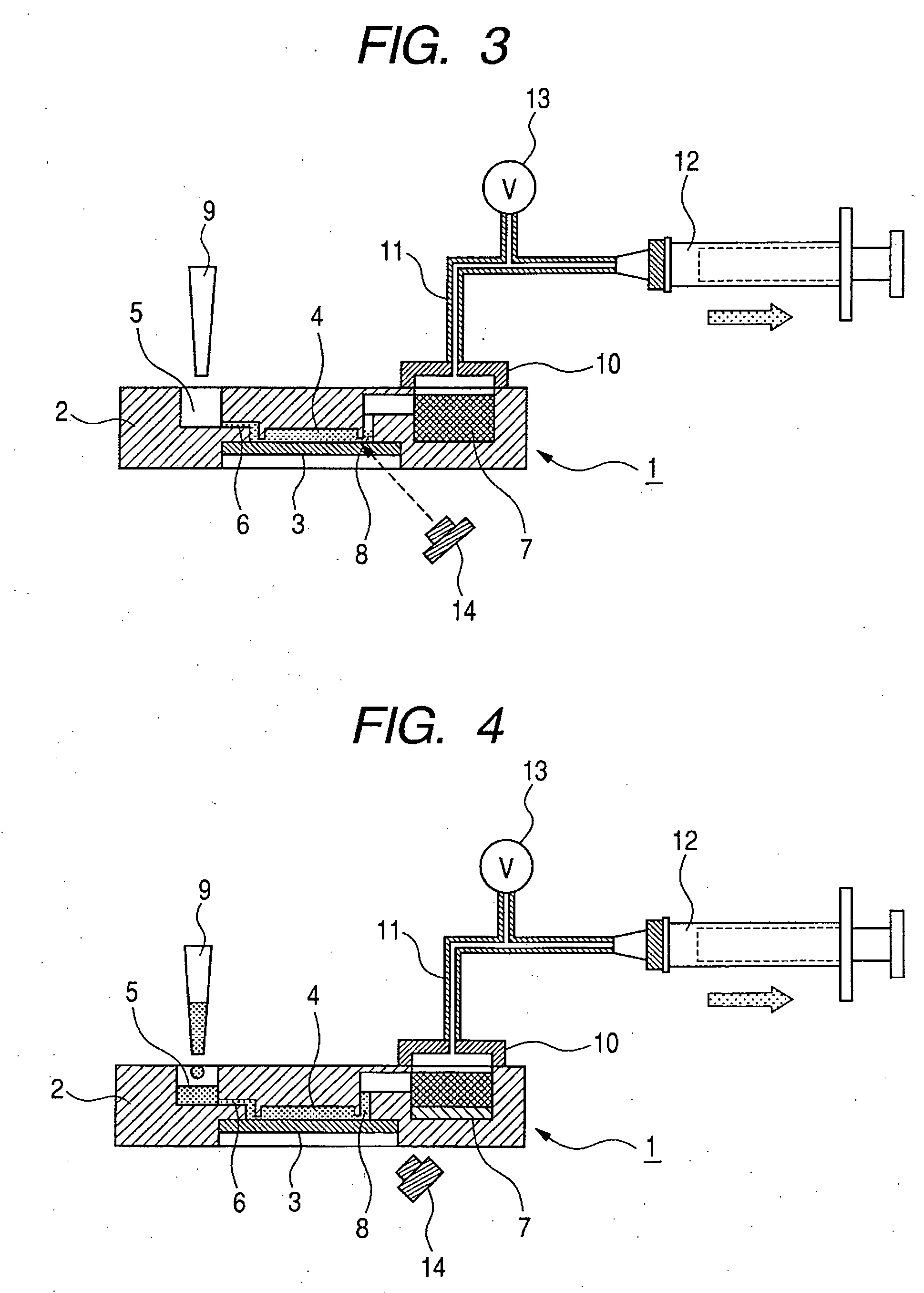 Reaction cartridge, reaction apparatus and method of moving solution in reaction cartridge