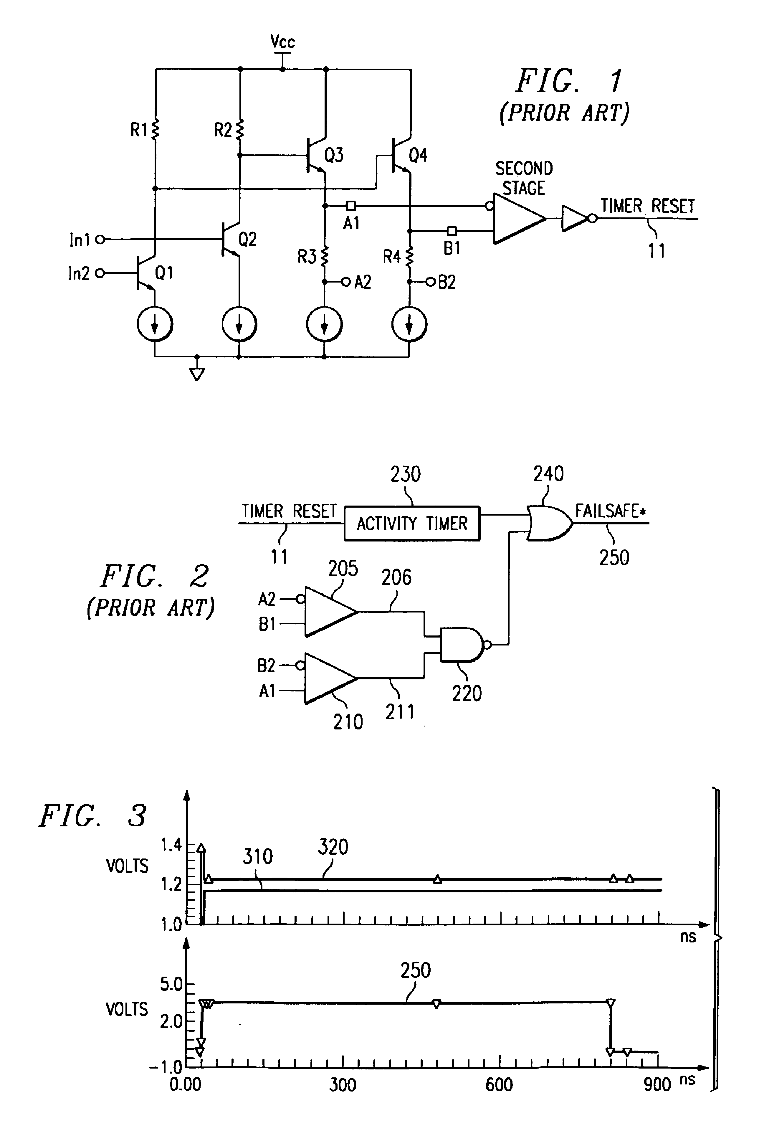 Active failsafe detection for differential receiver circuits
