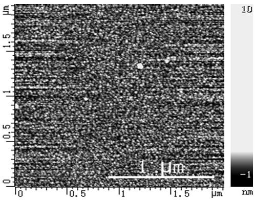 Method for preparing barium titanate nanometer ferroelectric film based on pulsed electron beam deposition technology