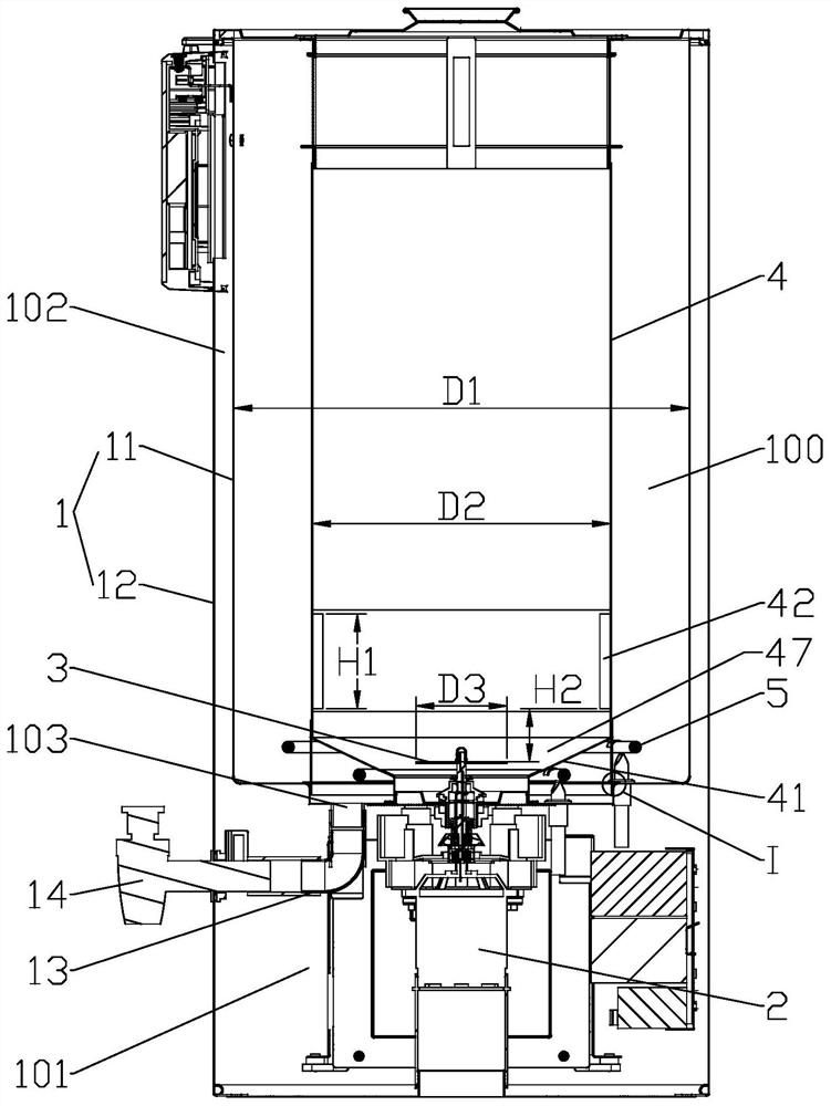 Efficient high-capacity soybean milk machine