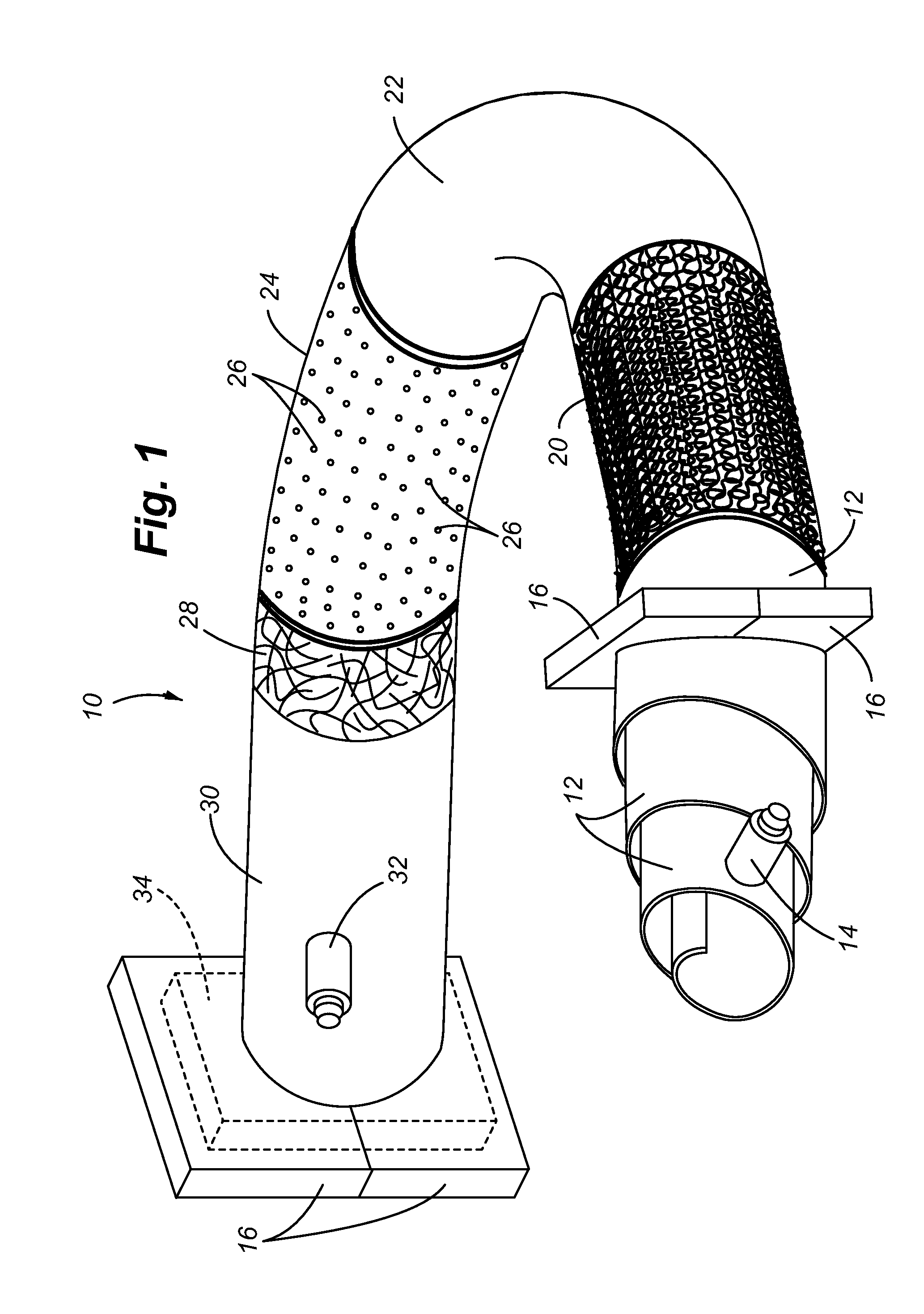 Composite tube for fluid delivery system