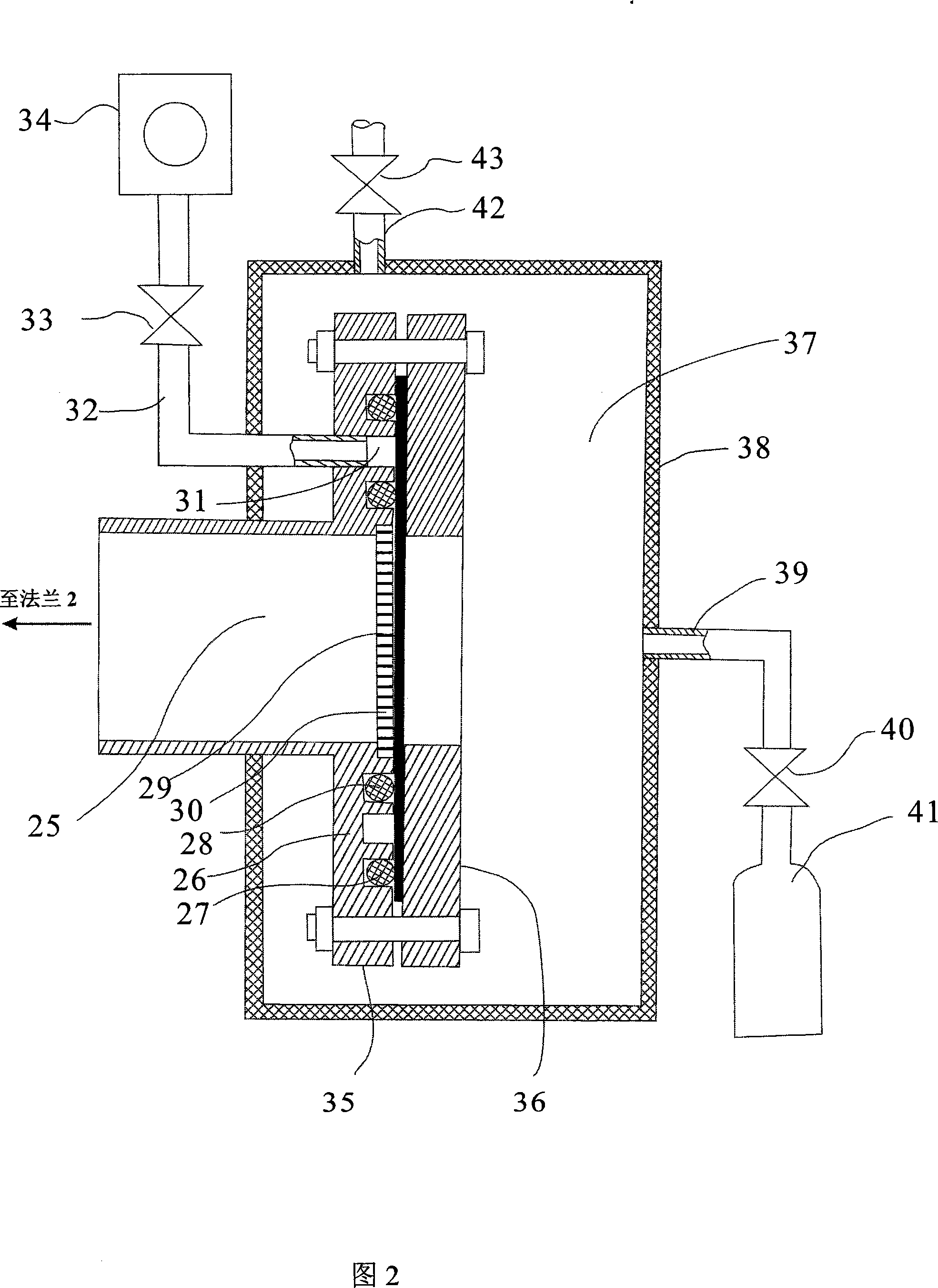 Device for measuring air permeability of isolation material