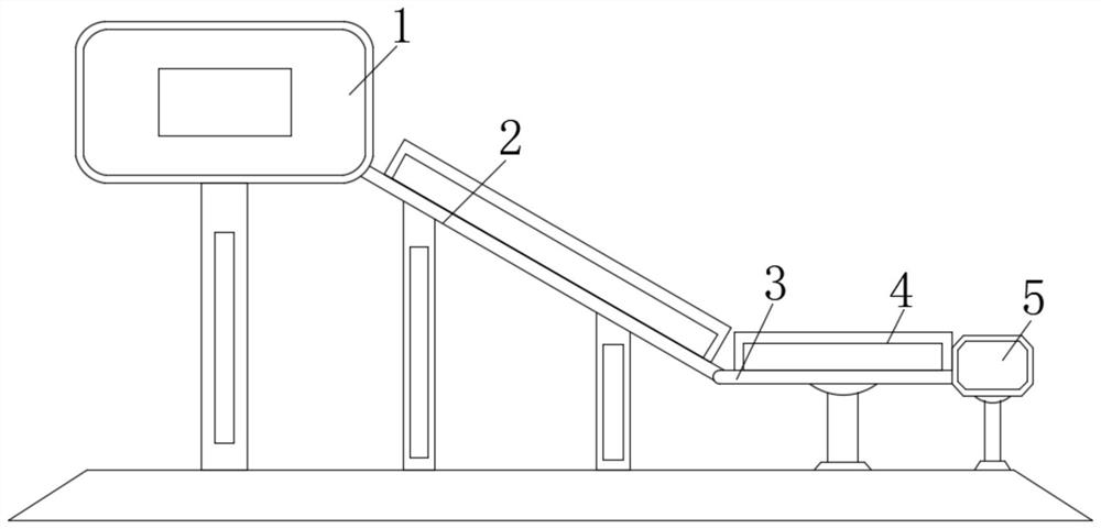 Conveying anti-skid equipment for tablet manufacturing and packaging