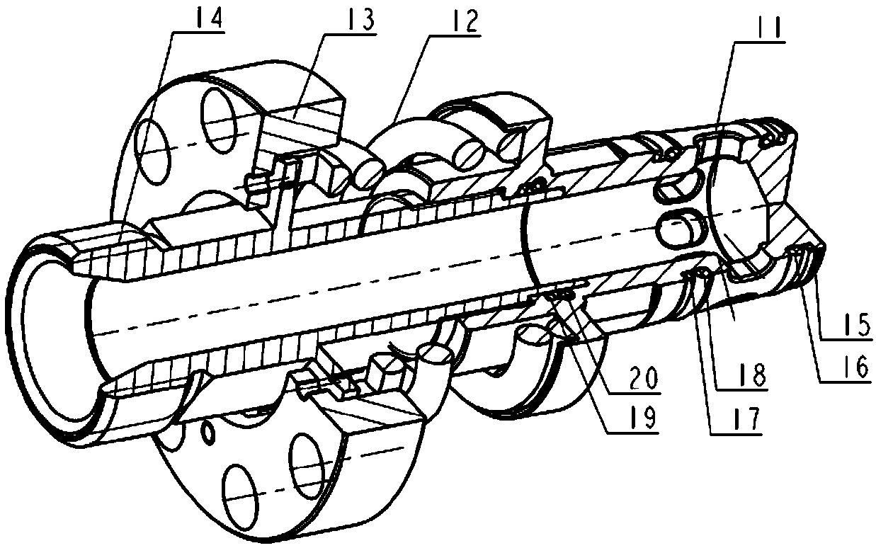 Low separation load joint with flexible self-compensation