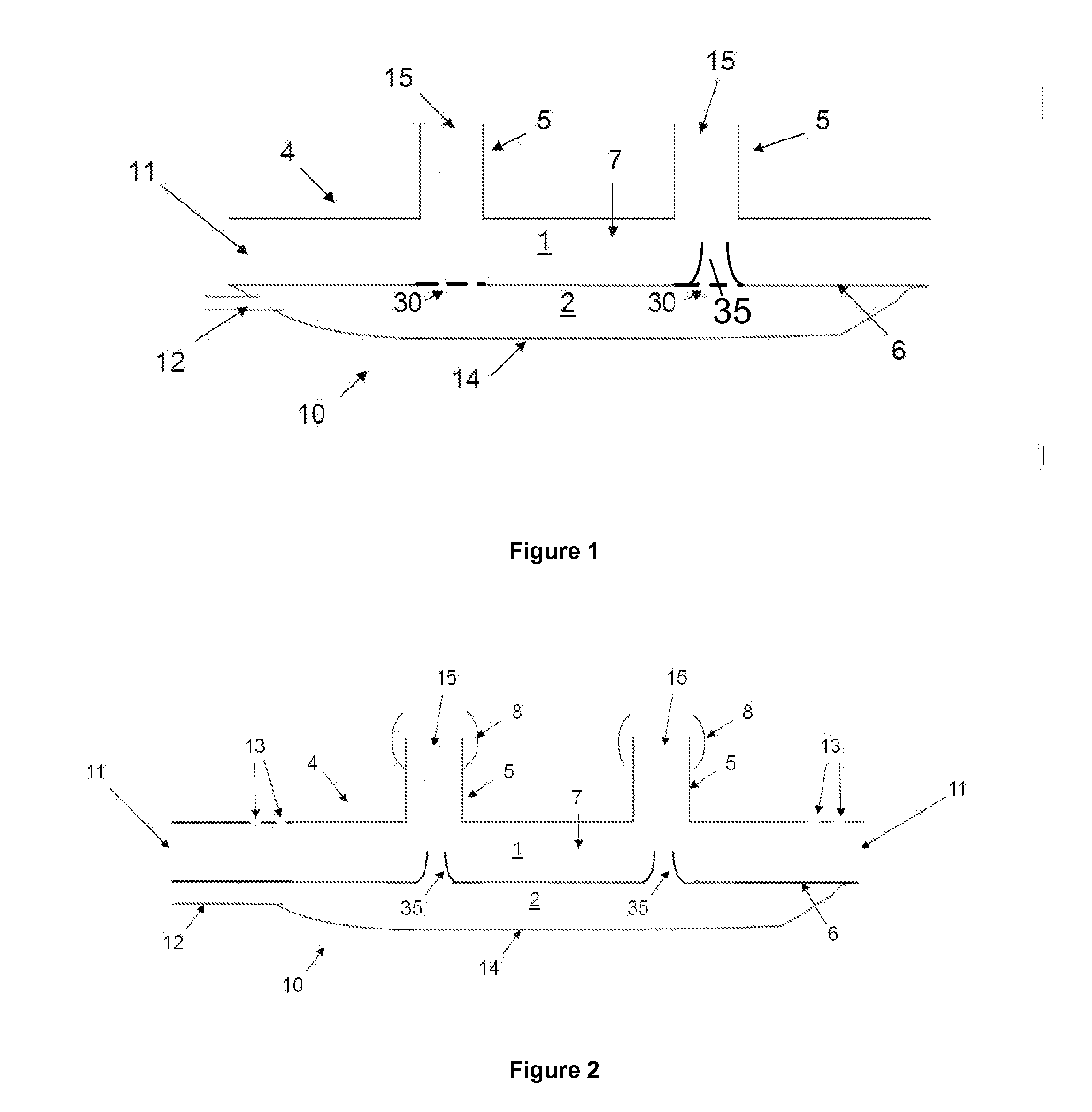 Nasal cannula assembly with flow control passage communicating with a deformable reservoir