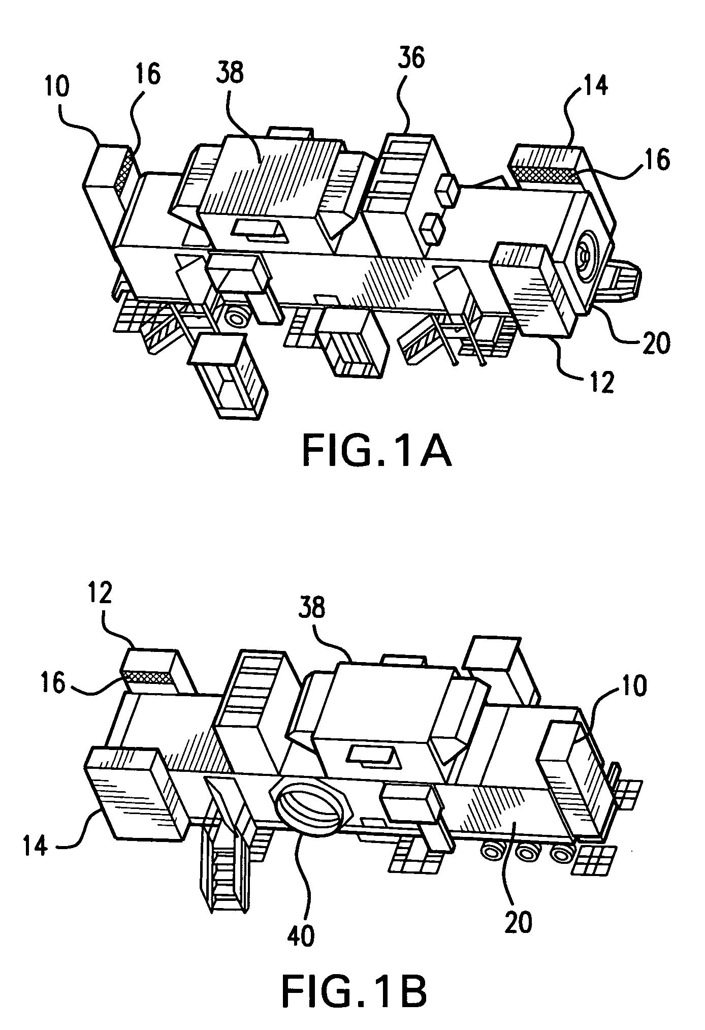 Power trailer structural elements for air flow, sound attenuation and fire suppression