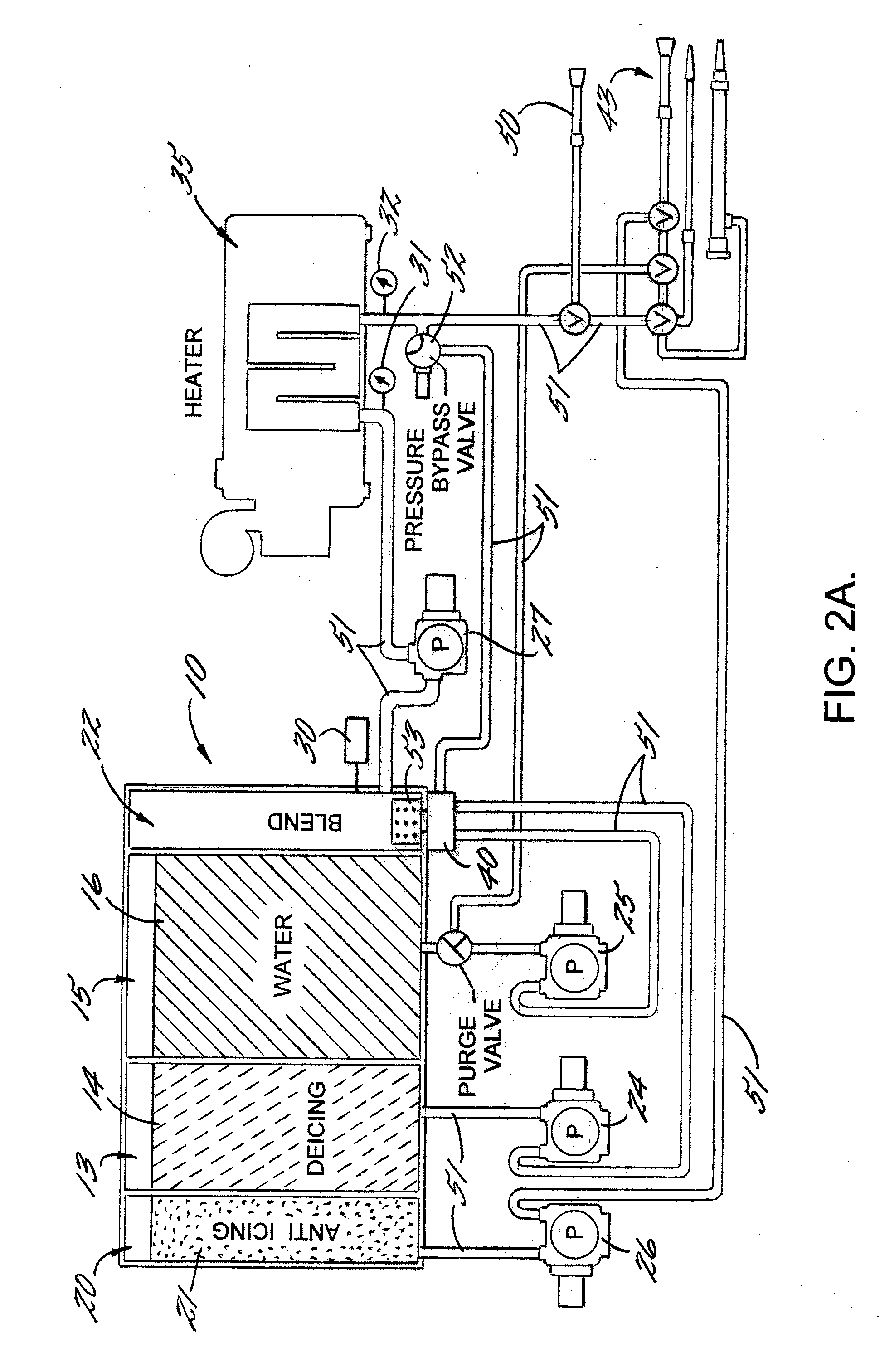 Apparatus and method for blending fluids