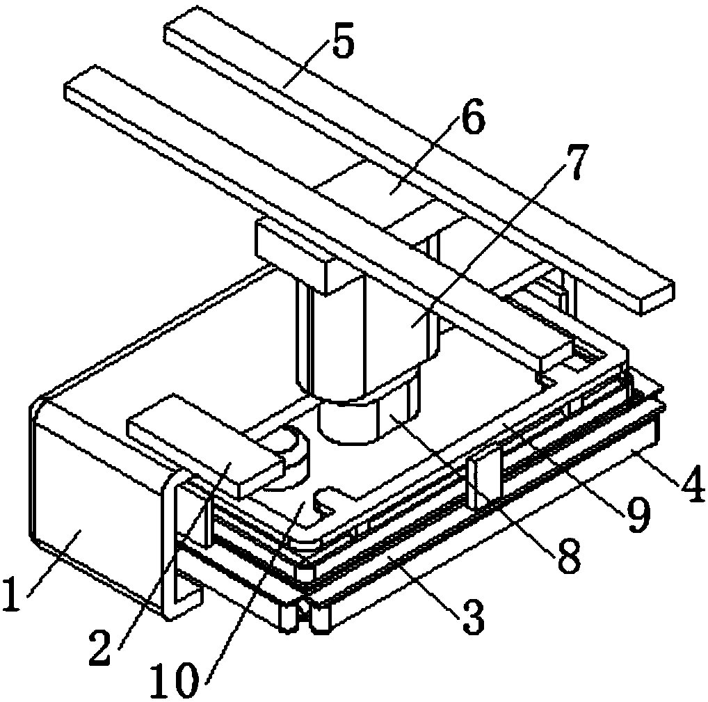 Television back board edge excess material cutting device