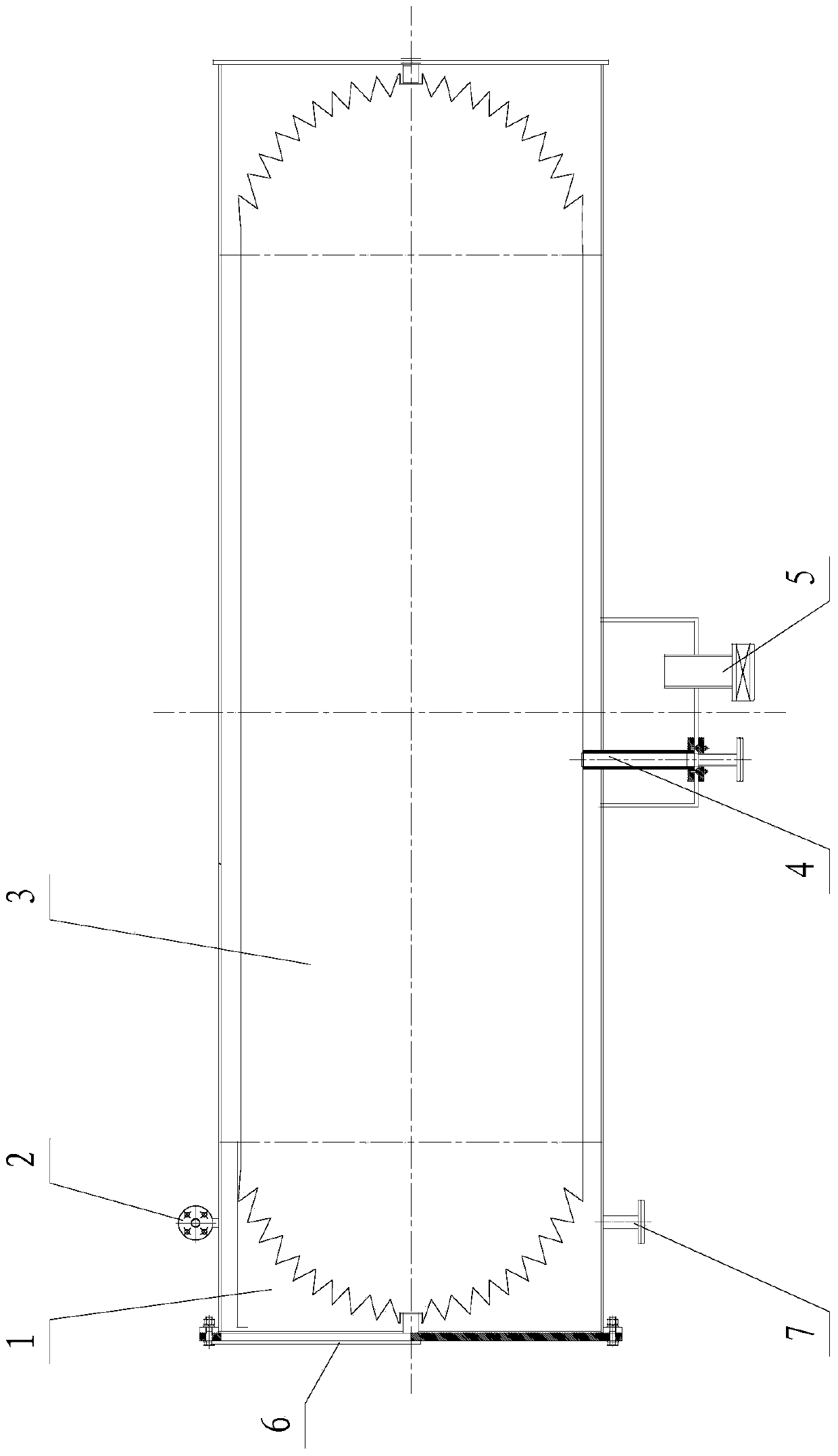 An external oil type metal corrugated expansion oil conservator