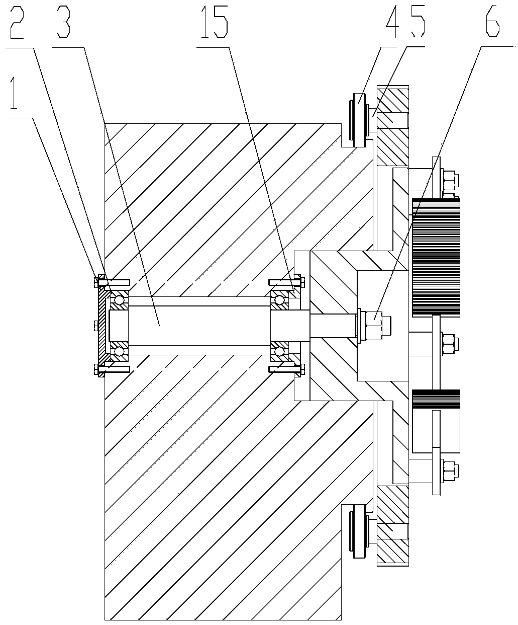 Clamping and rotating device and sleeve mounting device