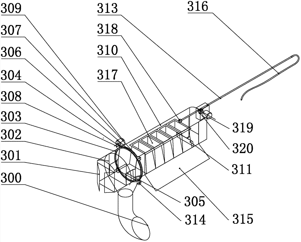 Automatic casting device, casting method and material boxes of device