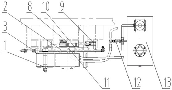 Hydraulic main clutch mechanism of corn harvester