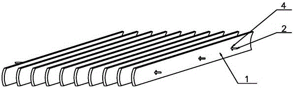Method for producing bamboo grid packing