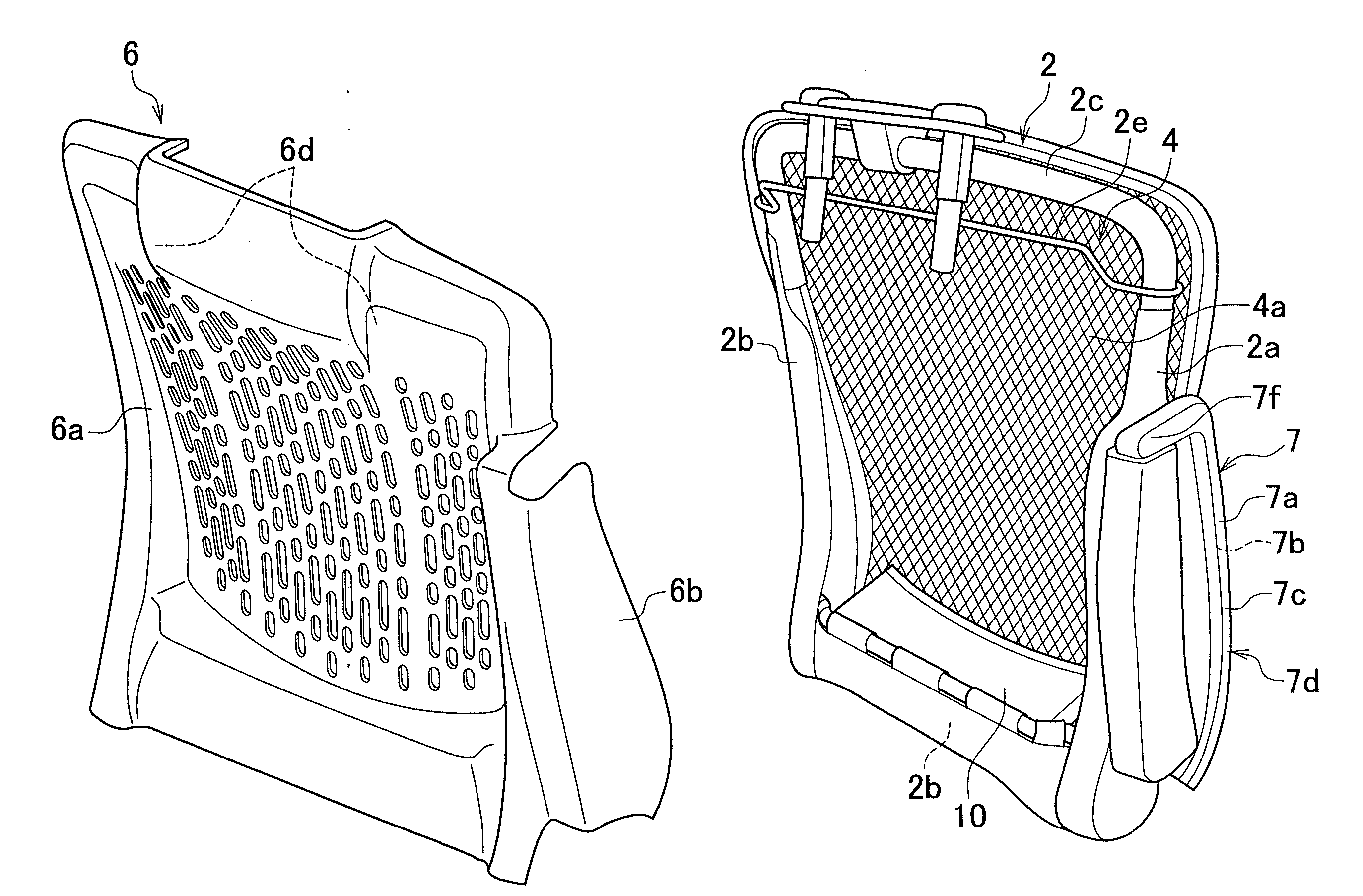 Vehicle seat with air bag