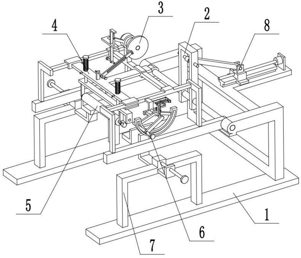 Processing technology and processing system of LED ceramic substrates