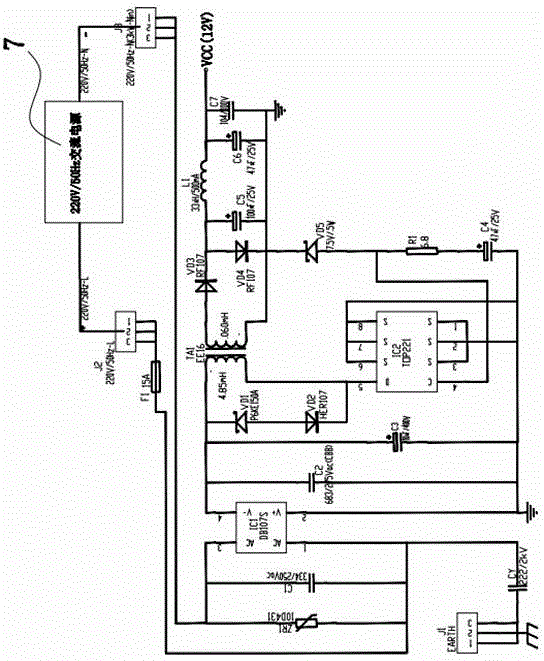 Temperature control system for tap heating