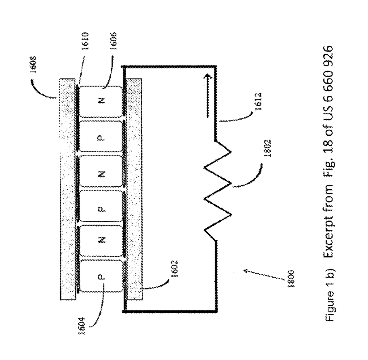 Thermoelectric half-cell and method of production