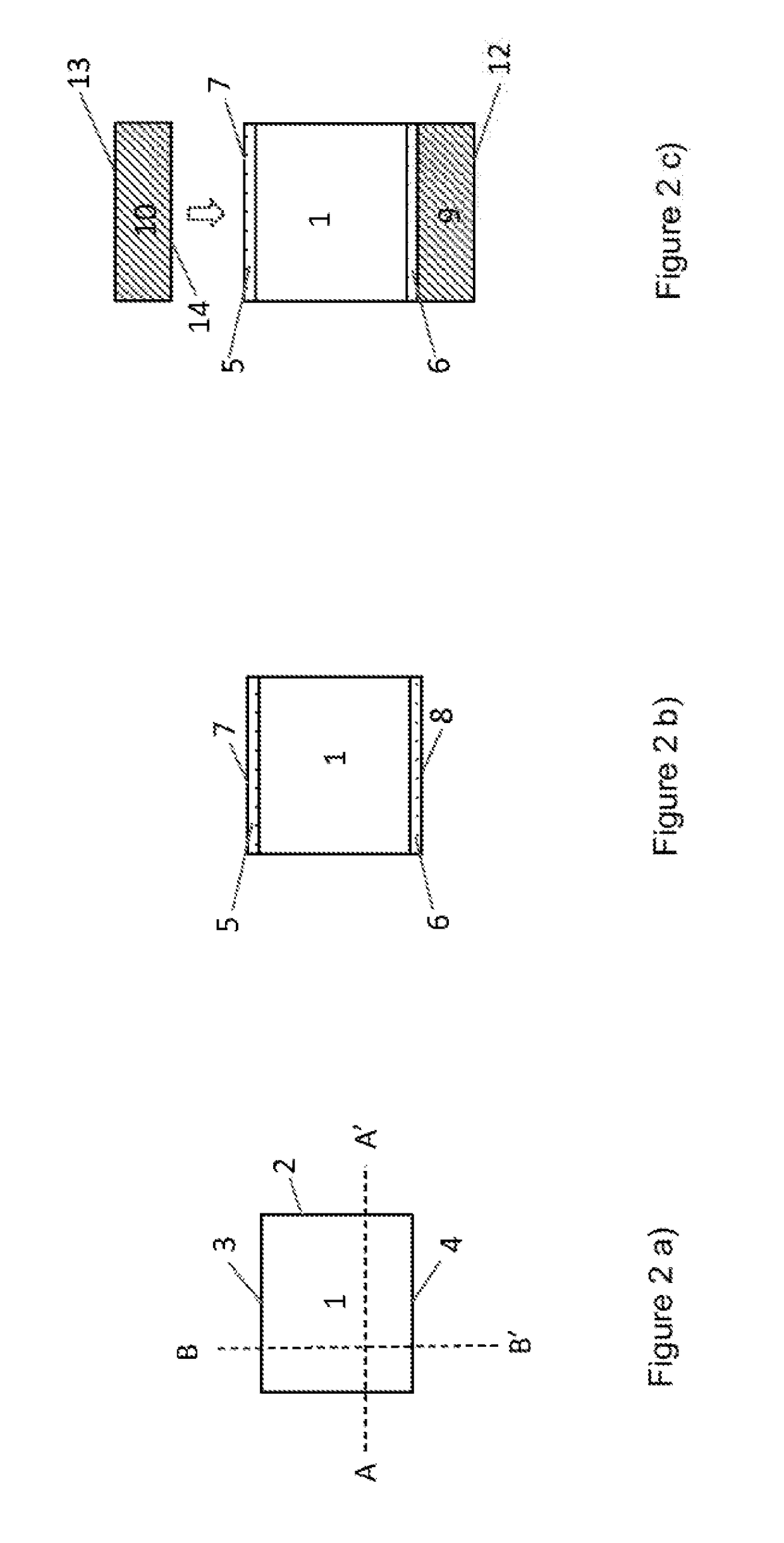 Thermoelectric half-cell and method of production