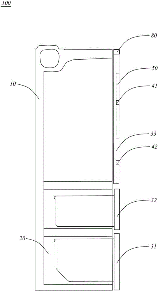 Touchless opening refrigerator and opening control method thereof