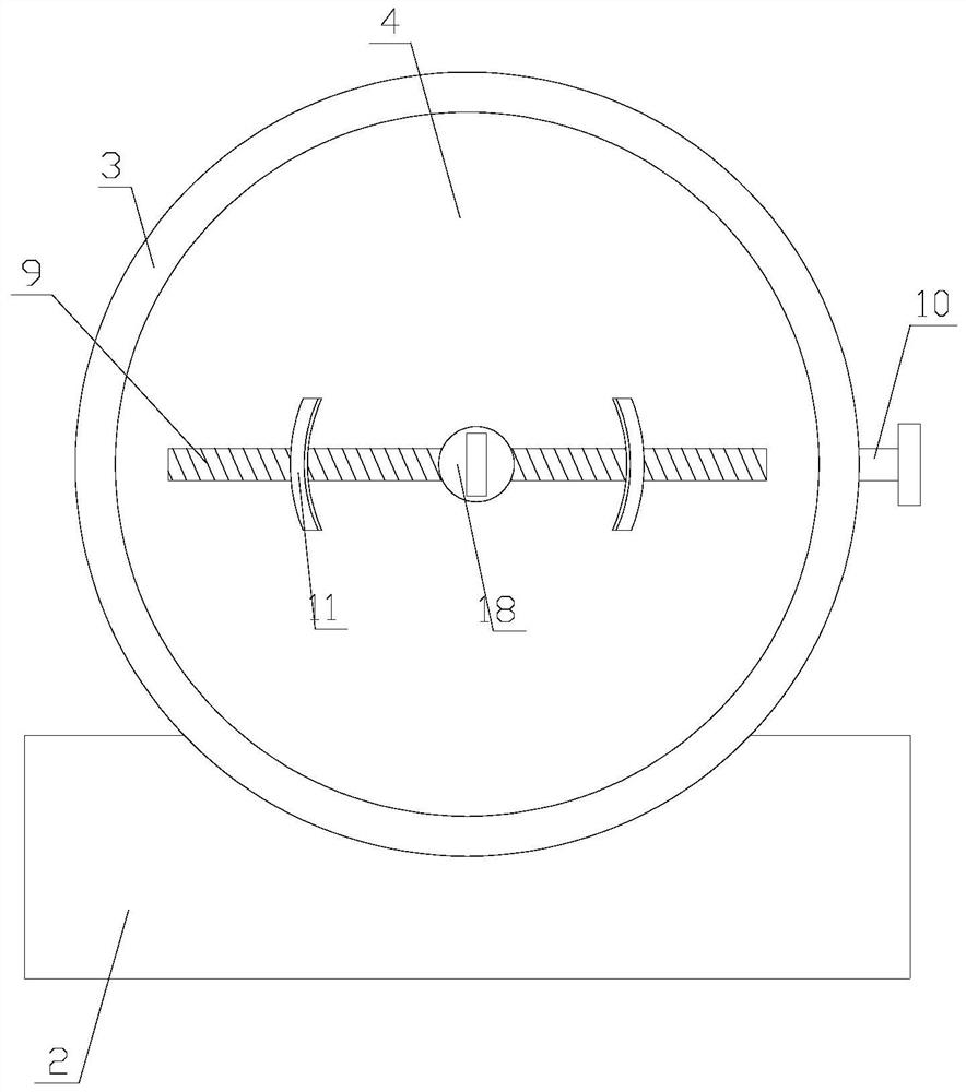 High-precision grinding device for drill bit