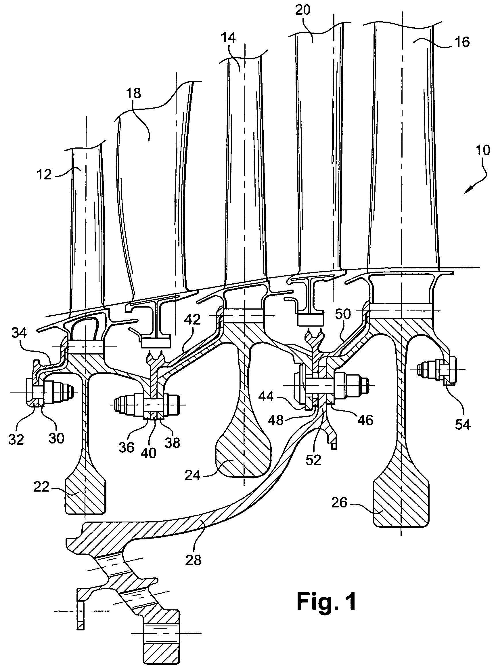 Device for balancing a rotating part, in particular a turbojet rotor