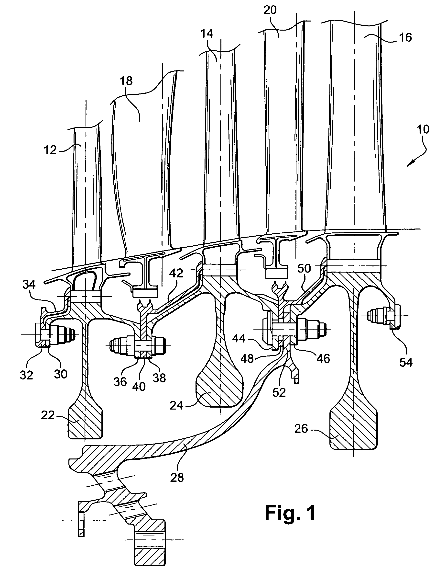 Device for balancing a rotating part, in particular a turbojet rotor