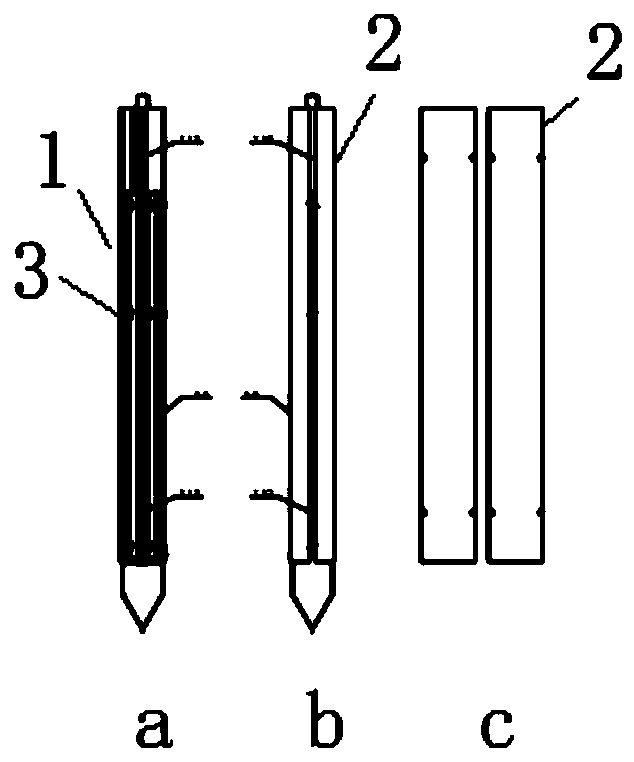 Fully fabricated self-expanding variable-diameter reinforcement cage with constrained sheath structure and application method of fully fabricated self-expanding variable-diameter reinforcement cage