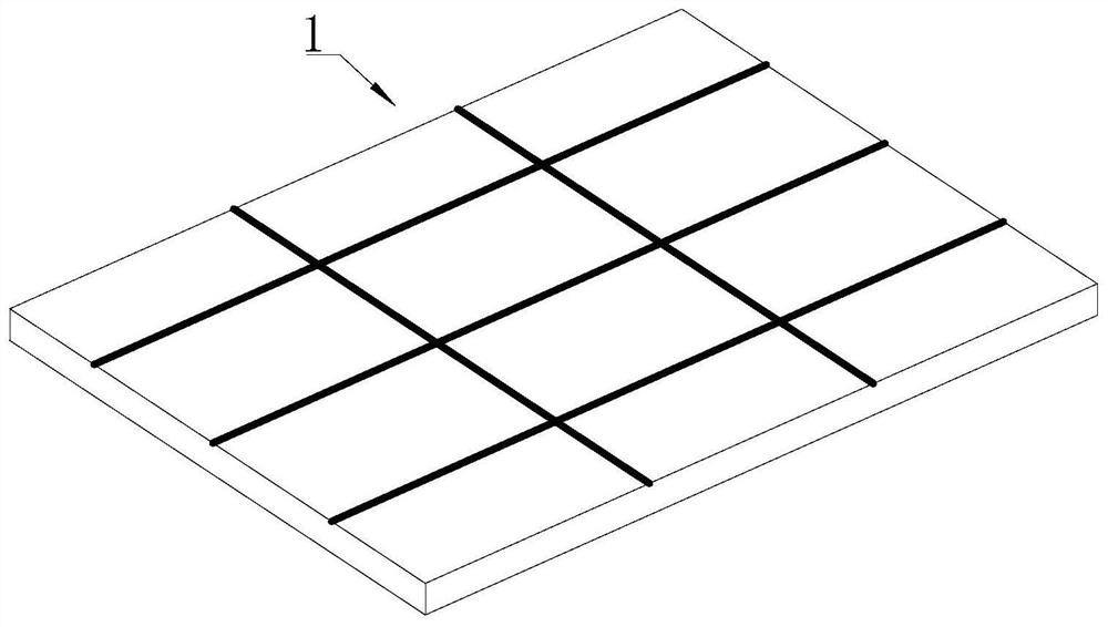 PCB board-mounted resistor with polygonal cross-section and its forming process