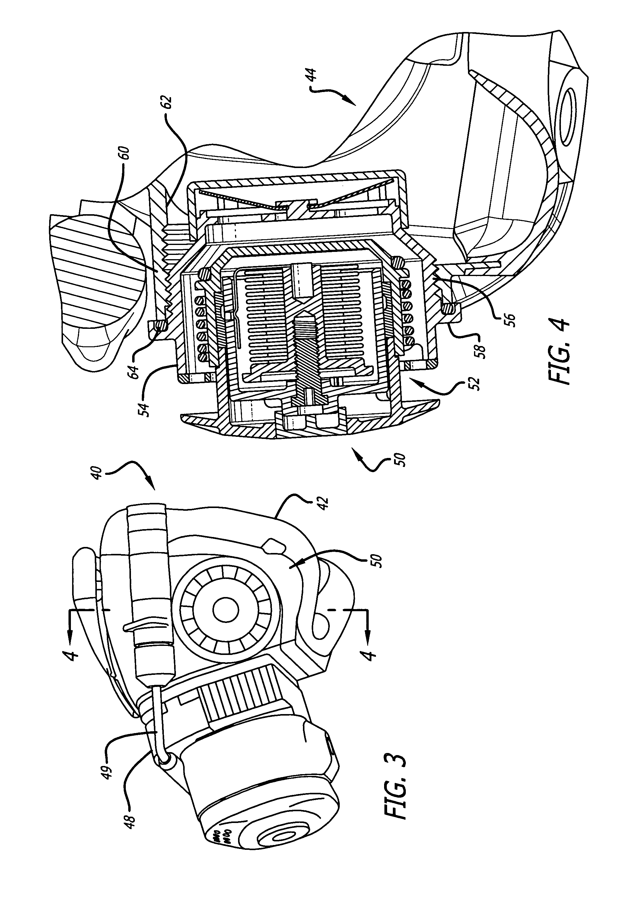 Breathing mask and regulator for aircraft