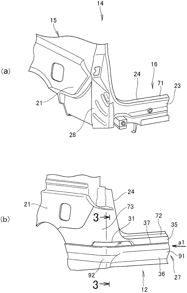 Vehicle bumper device