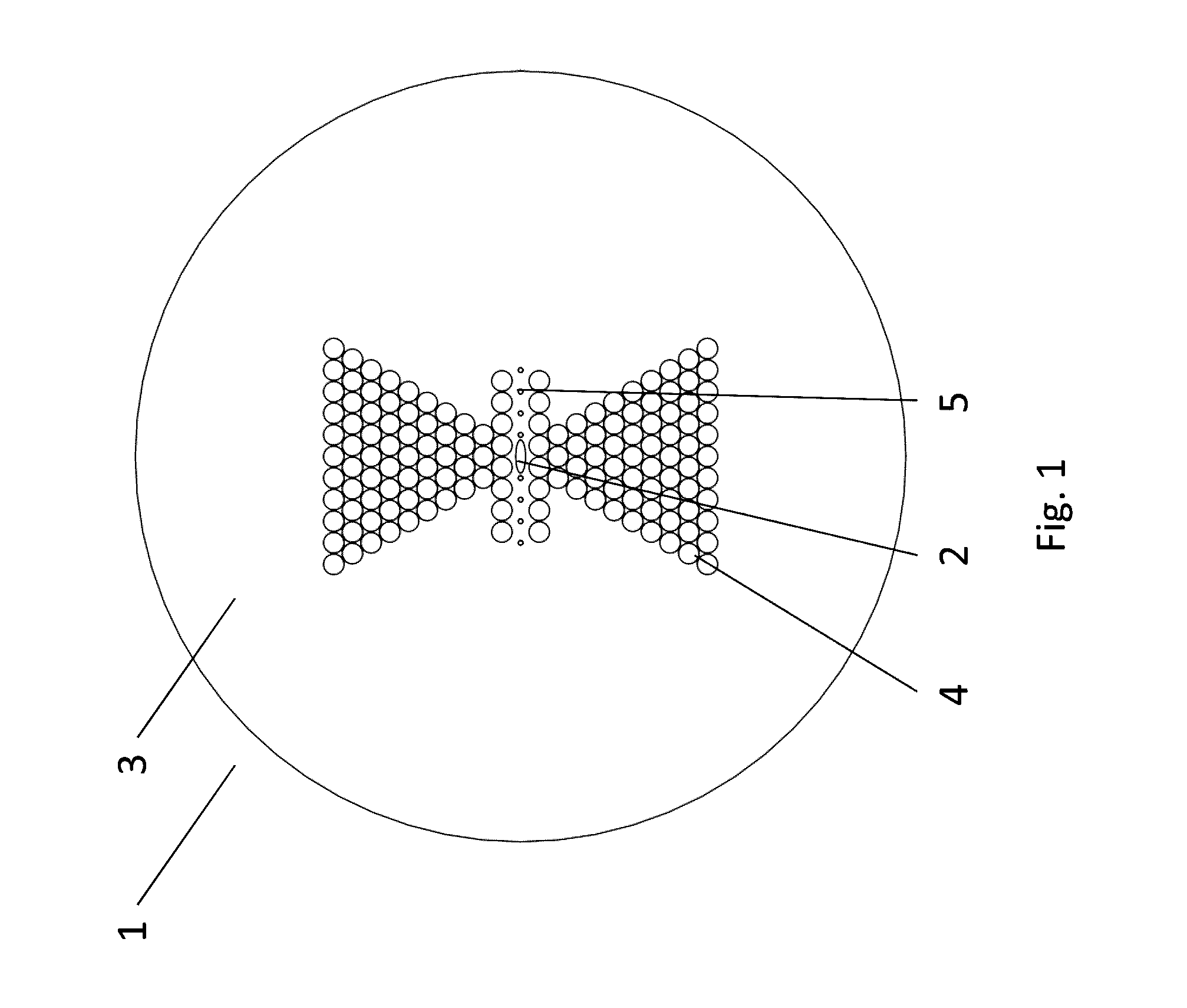 Microstructured Optical Fibre, Composite Structure, Method and Use for Measuring Shear Load in a Composite Structure