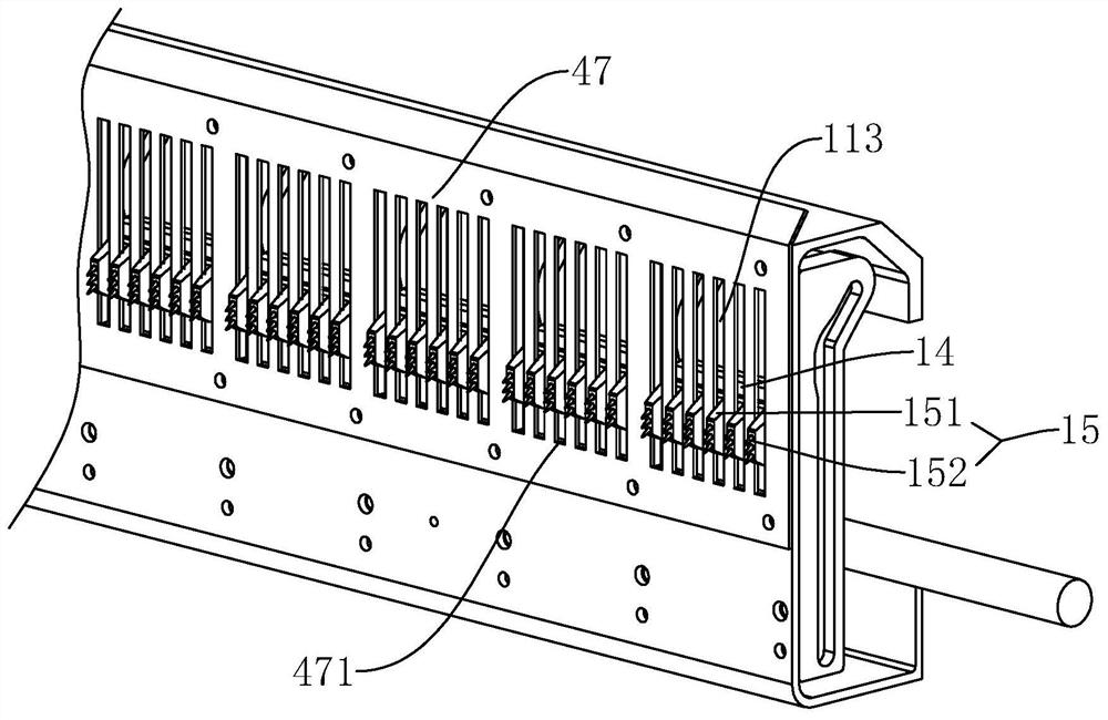 Pull-down device of computerized flat knitting machine