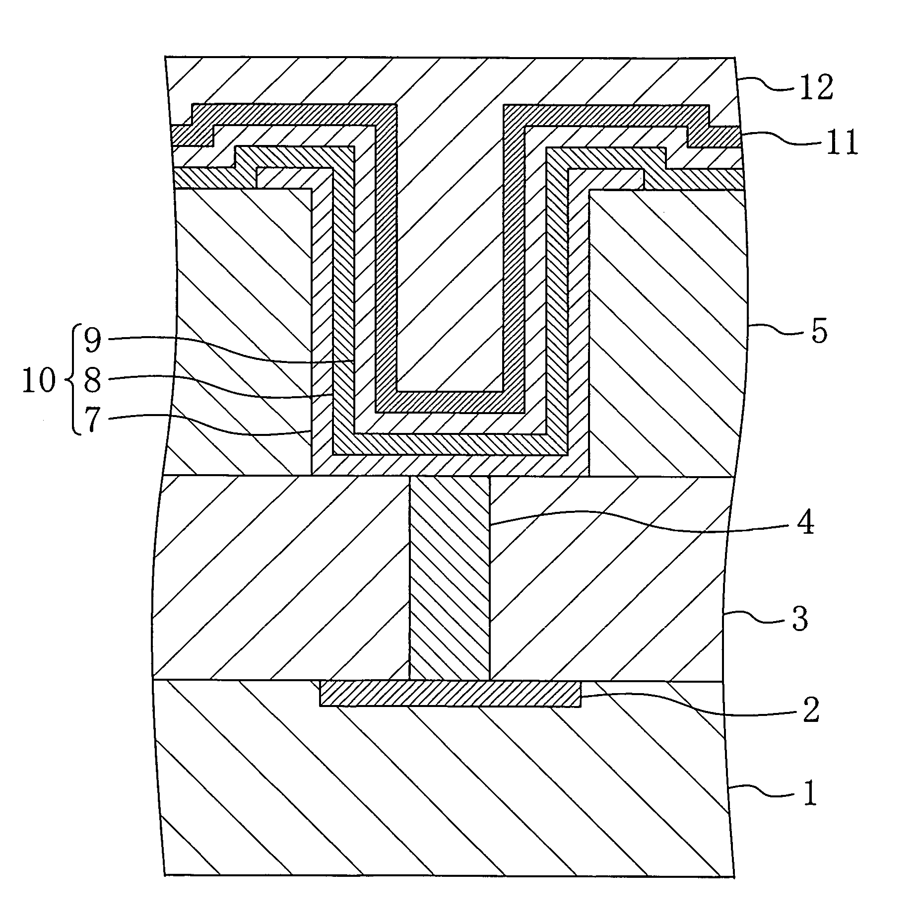 Capacitor device having three-dimensional structure