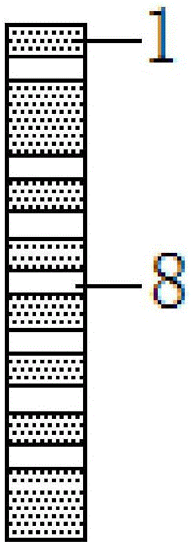 Multifunctional and multilayer-plate type array voltage dependent resistor and preparation method of multifunctional and multilayer-plate type array voltage dependent resistor