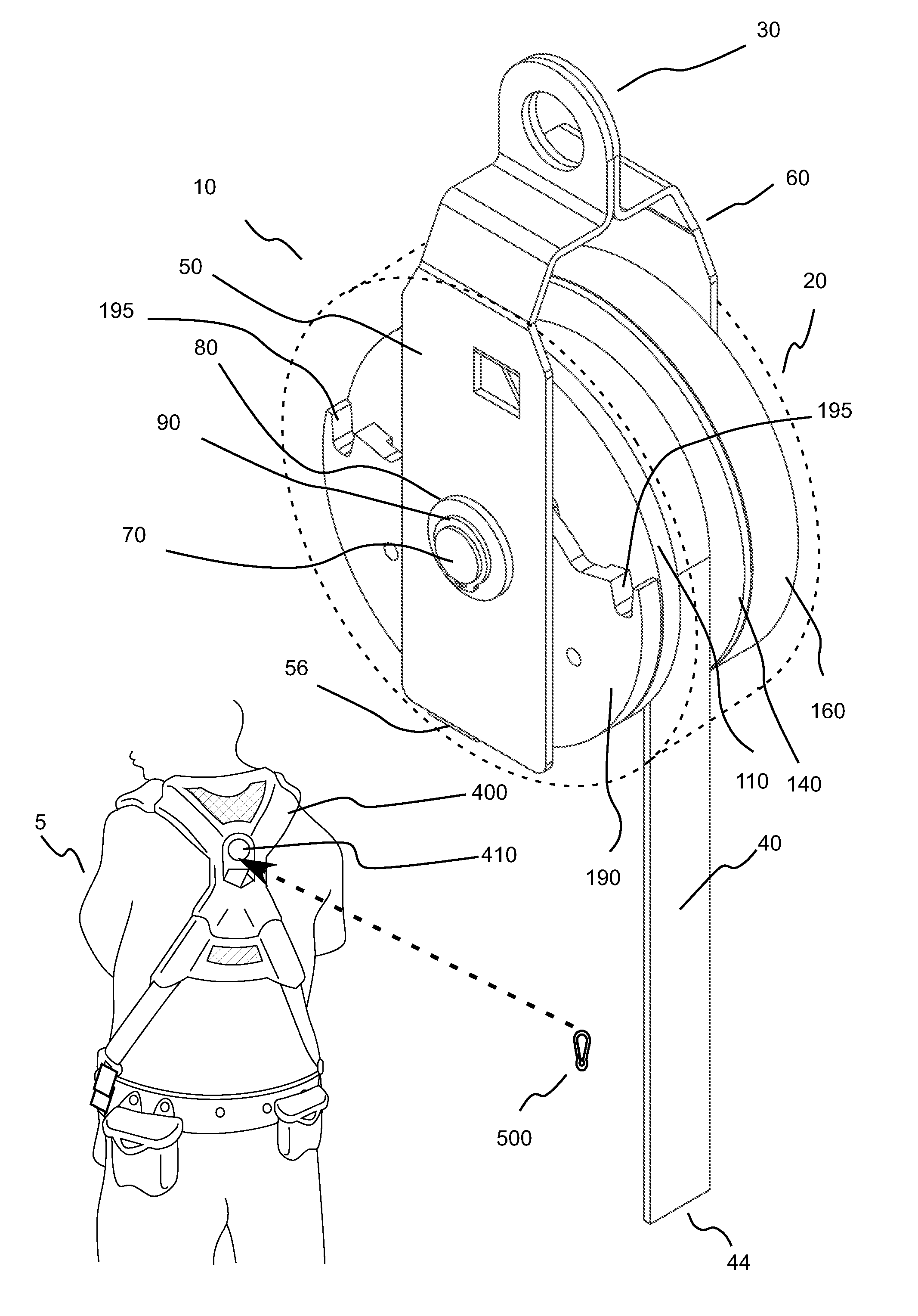 Self-retracting lifeline systems and braking systems therefor