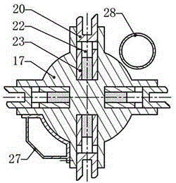 Brake device of pipe cleaner