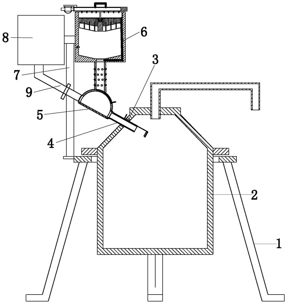 A kind of buckwheat plant essential oil extraction process