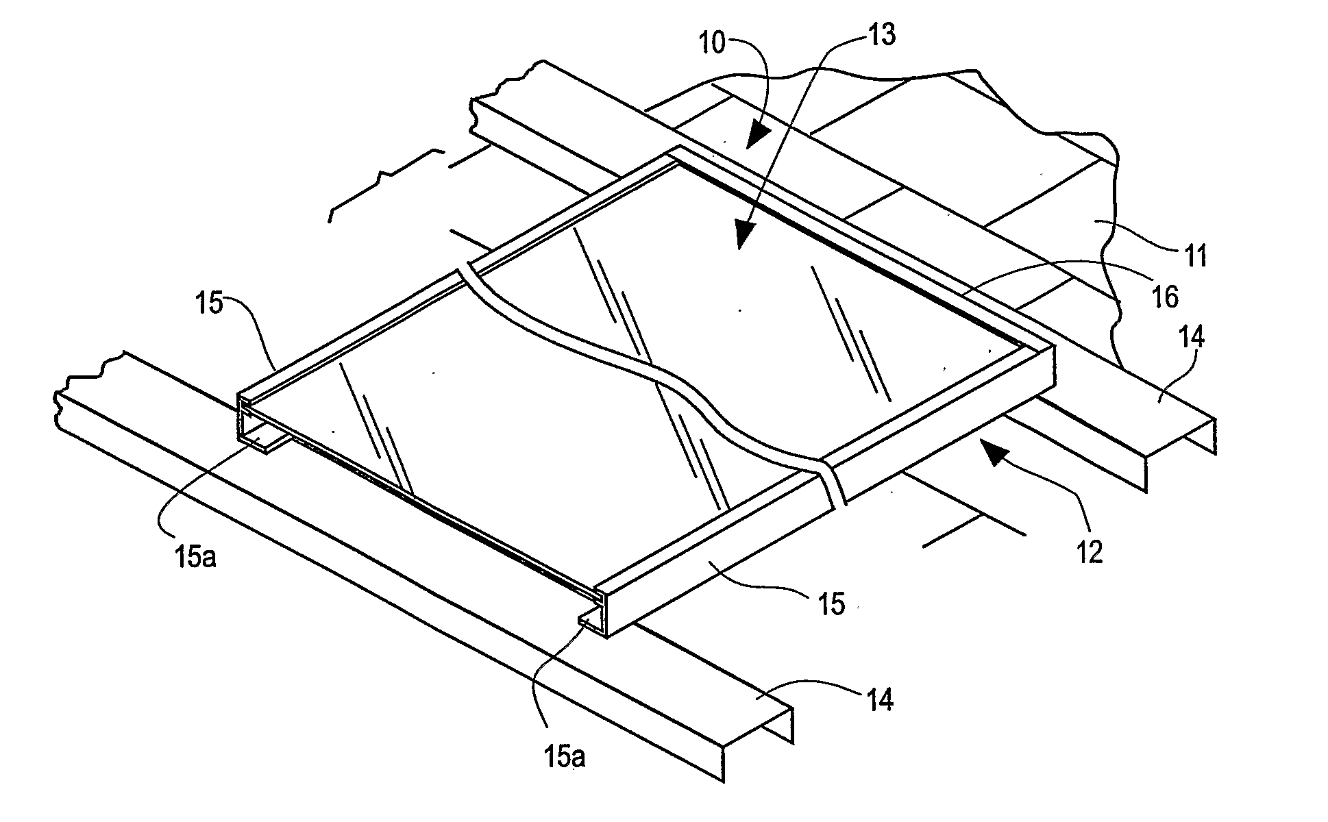 Method and Apparatus for Preventing Distortion of a Framed Solar Module