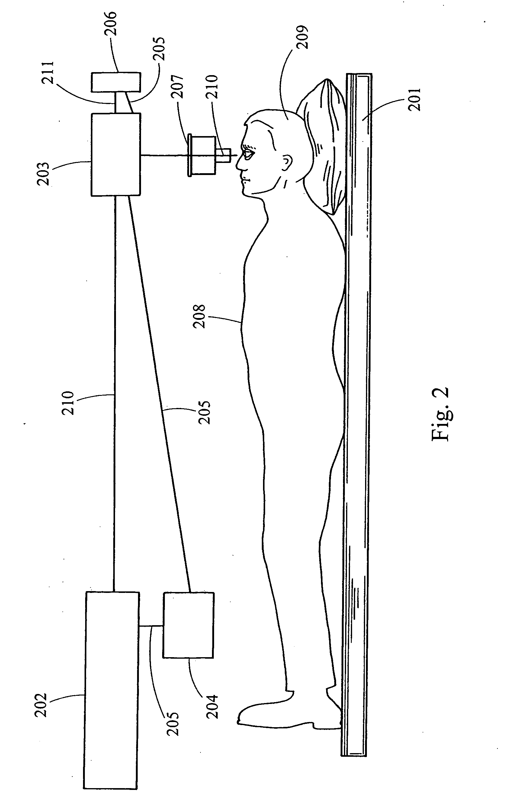 System and apparatus for treating the lens of an eye
