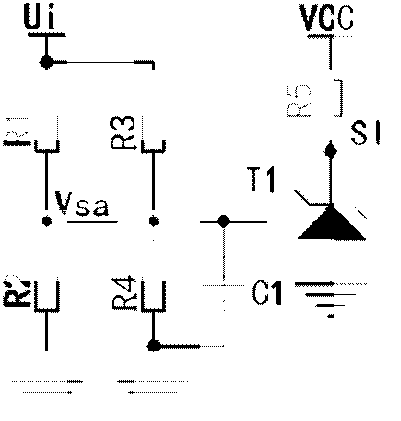 Method for tandem operation of alternating current shunt release and alternating current relay