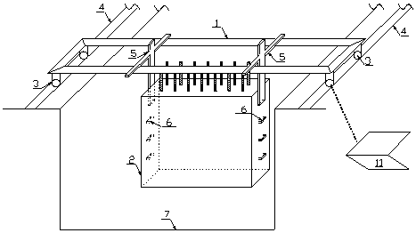 Automatic delivery method of precast concrete planks