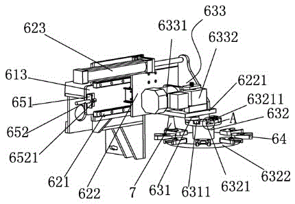 Engraving and milling machine with tool magazine device