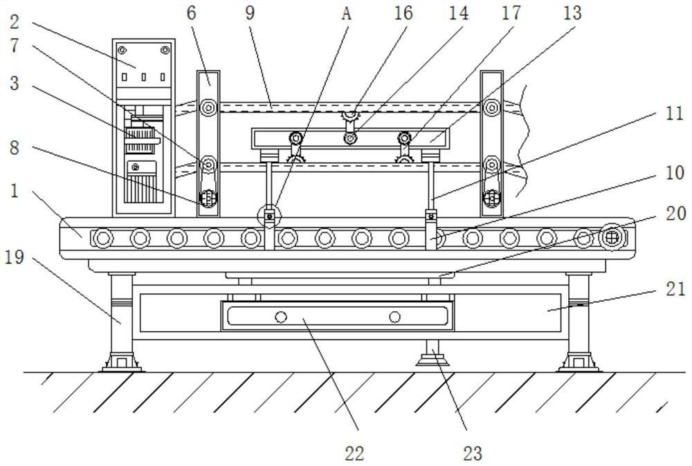 A cloth cutting machine that can be uniformly cut for garment processing