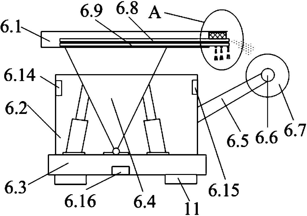 Damping mechanism of coal mining machine