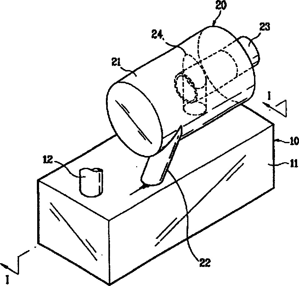 Cyclone dust-collector for vacuum cleaning