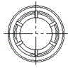 Coiled tubing test string rotatable adaptive compensator