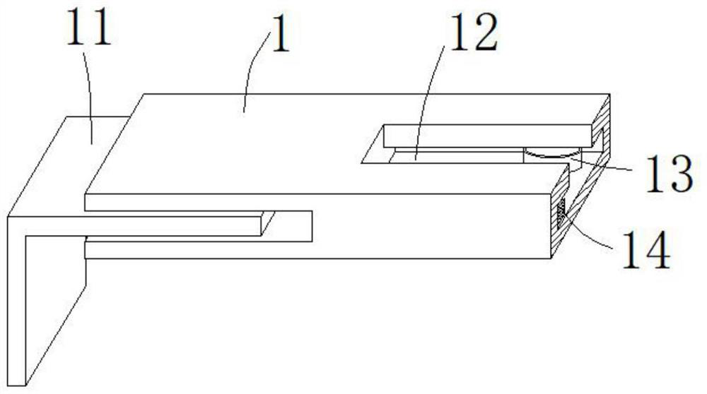 Sofa nail frame device with precise positioning structure