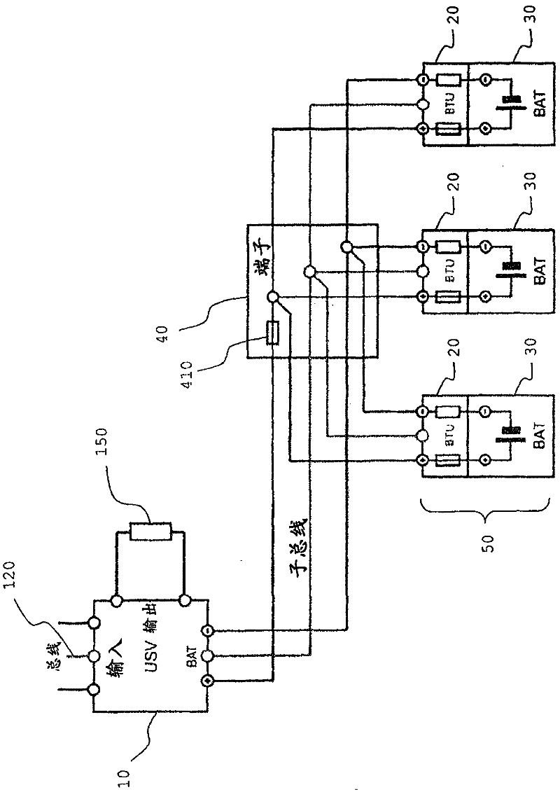 Accumulator control device and method and system for electric auxiliary supply