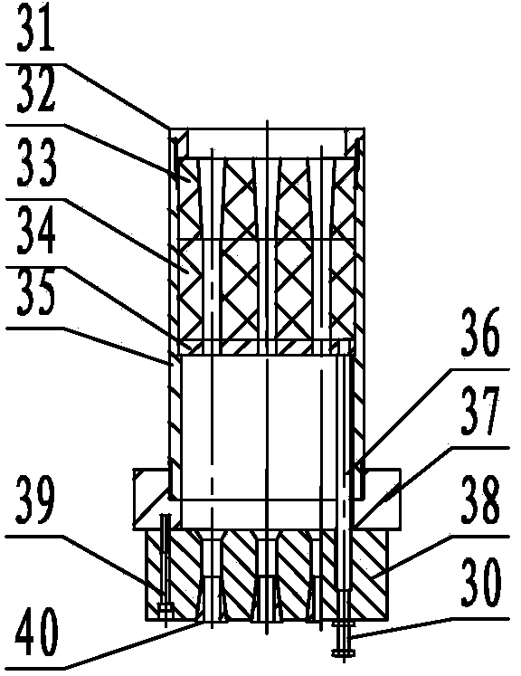 Single-cable-replaceable type anchorage pre-stressed anchor device and installation and cable replacement methods thereof